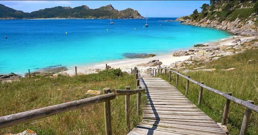 Apartament Atico En Moana- Playa A Xunqueira, A 15 Min De Vigo Zewnętrze zdjęcie